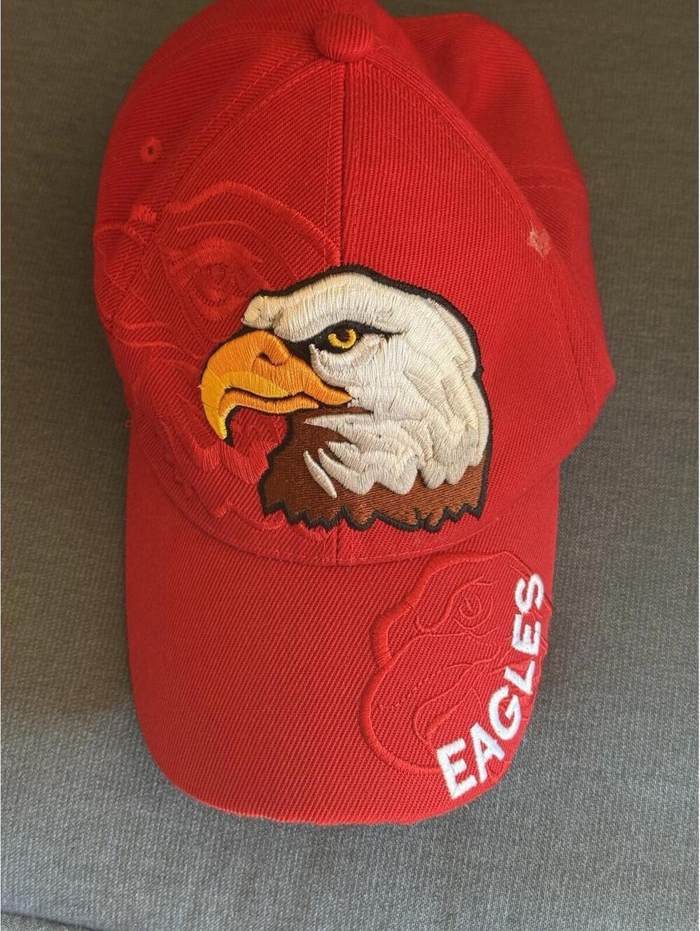 NEW! BIG EAGLES RED CAP HAT